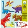 Djeco Pantins à Colorier : Dinosaures