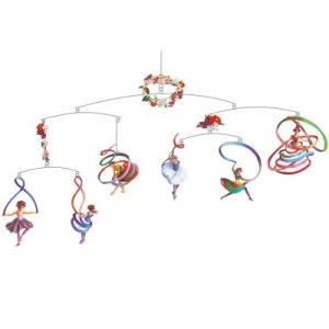 Little Big Room By Djeco Mobile Décoratif : Danseuses 1 Little Big Room By Djeco Mobile Décoratif : Danseuses