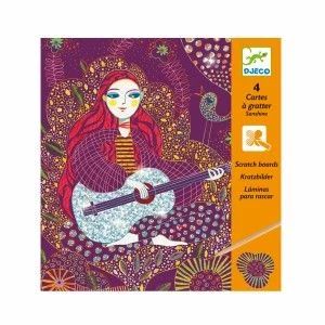 Djeco Cartes à Gratter Sunshine 1 Djeco Cartes à Gratter Sunshine