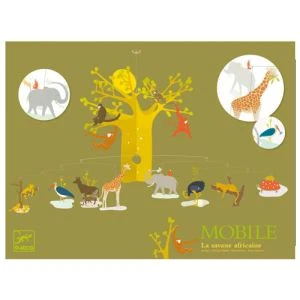 Djeco Mobile La Savane Africaine 1 Djeco Mobile La Savane Africaine