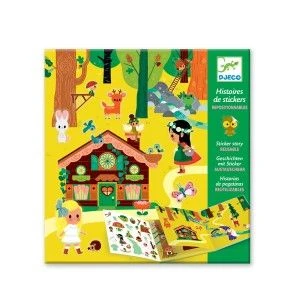 Djeco La Forêt Magique Histoires De Stickers 1 Djeco La Forêt Magique Histoires De Stickers