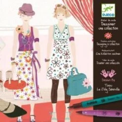 Djeco Atelier De Mode Dessiner Une Collection