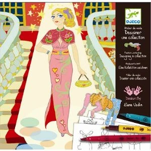 Djeco Atelier De Mode Dessiner Des Robes De Soirée 1 Djeco Atelier De Mode Dessiner Des Robes De Soirée