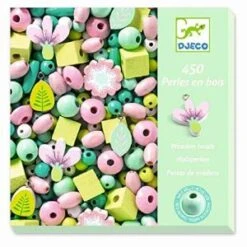 Djeco 450 Perles En Bois