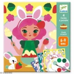 Djeco Jeu Créatif Cartes à Peindre Le Goûter