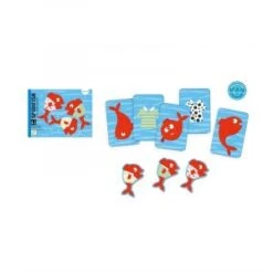 Djeco Jeux Cartes Spidifish, DJ05155, Multicolore