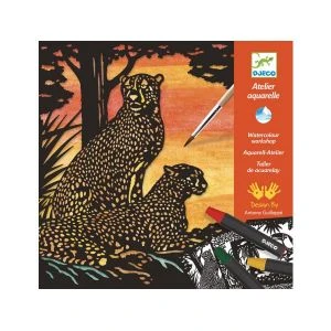 Djeco Atelier Aquarelle : A Contre-jour 1 Djeco Atelier Aquarelle : A Contre-jour