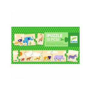 Djeco Puzzles Duo-trio Petits Et Grands 1 Djeco Puzzles Duo-trio Petits Et Grands