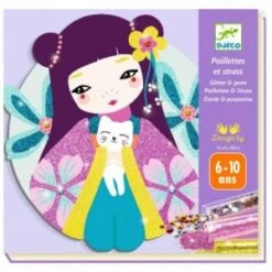 Djeco Kit Paillettes Et Strass - Onnanoko - 4 Pcs