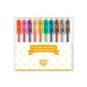 Djeco Set 10 Mini Stylos Gel Classique 1 Djeco Set 10 Mini Stylos Gel Classique