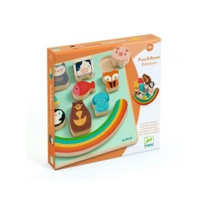 Djeco Puzzles Relief - Puzz & Boom Rainbow 1 Djeco Puzzles Relief - Puzz & Boom Rainbow