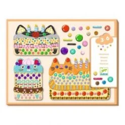 Djeco Collages Pour Les Petits Cakes Et Bombecs