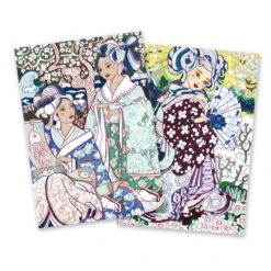 Djeco Atelier Feutres Pinceaux : Jeunes Filles Aux Cerisiers -Djeco atelier feutres pinceaux jeunes filles aux cerisiers 1