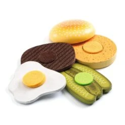 Djeco Dînette Hamburgers Kelly & Johnny -Djeco dinette hamburgers kelly johnny 2