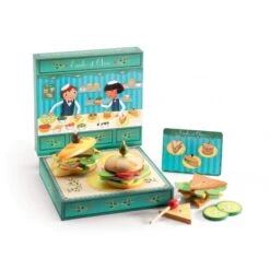 Djeco Dinette En Bois Sandwichs Emile & Olive