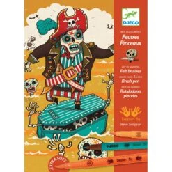 Djeco Mort De Trouille - Feutres Pinceaux 11 Djeco Mort De Trouille - Feutres Pinceaux -Djeco mort de trouille feutres pinceaux 5